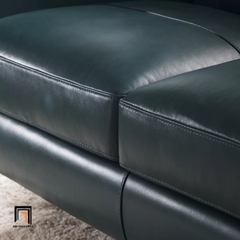 D5 Ghế sofa băng cao cấp BT173 Cornwall da giả 2m cho văn phòng