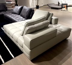 G3 Sofa Chữ U UT24 Seneca Phối Màu Da PU Sang Trọng
