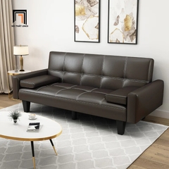 F2 Sofa giường xinh xắn màu hồng phấn GB59 Sheridan 1m9 vải nỉ mềm