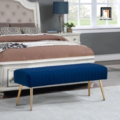 Q1 Ghế bench hành lang SB3 Bretton 1m4 màu đen thanh lịch
