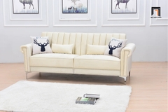 H1 Ghế sofa giường đa năng GB26 Ermera dài 2m trắng kem
