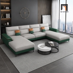 G4 Bộ sofa U da giả UT84 Yangchu 3m1 sang trọng hiện đại