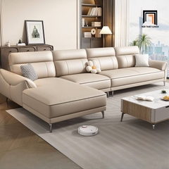 A6 Ghế sofa băng da 2m4 cao cấp BT116 Tazrou phòng khách đẹp