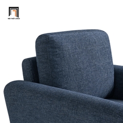 J1 Ghế sofa đơn xanh đậm vải bố nỉ DT100 Arsaluis giá rẻ cho căn hộ