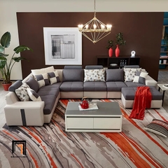 A2 Ghế Sofa U Phòng Khách Gia Đình UT6 Etowah 3m5 Giá Rẻ