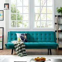 H4 Ghế sofa giường hiện đại xám đậm GB23 Ethel dài 2m cho gia đình