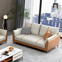 B5 Ghế sofa băng da giả BT192 Shawee 2m1 phòng khách chung cư