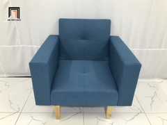 I1 Ghế sofa đơn văn phòng giá rẻ NS02 màu xanh dương nhỏ gọn
