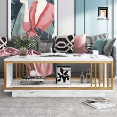 C2 Bàn sofa mặt đá xám BSF88 Deora 1m x 50 phòng khách gia đình