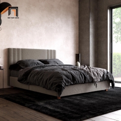 E1 Giường ngủ kiểu dáng hiện đại GN17 Queer 1m6 x 2m cho căn hộ