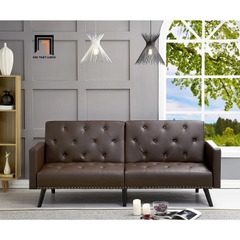I3 Ghế sofa bed bật giường da giả bóng GB101 Sprague 2m cho công sở