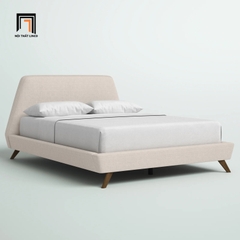 I1 Giường ngủ xanh dương vải nỉ GN24 Corrigan gia đình trẻ trung