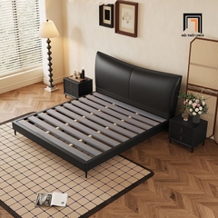 C1 Giường ngủ bọc da cao cấp GN96 Aubrey 1m6 cho gia đình