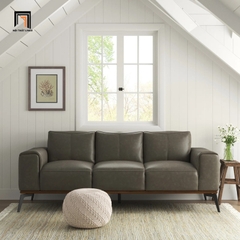 D2 Ghế sofa băng cao cấp BT177 Conley dài 2m1 da Pu sang trọng