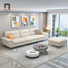 E1 Ghế sofa văng 3 nệm ngồi xinh xắn BT145 Solyn cho gia đình dài 2m3