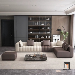 C5 Ghế sofa góc chữ L phòng khách đẹp GT269 Sudie 3m1 x 1m5 da Pu