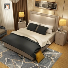 Giường ngủ tân cổ điển GN76 Hailee cho phòng ngủ sang trọng