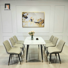 Bàn ăn 6 người sang trọng 43-BAD6-G4-B67 cho nhà bếp