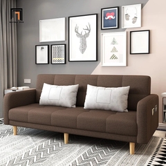 B5 Ghế sofa bed bật giường giá rẻ GB34 Simon dài 1m8 cho chung cư