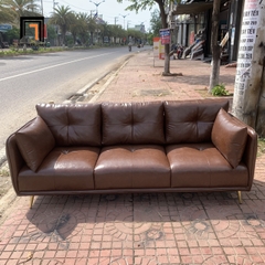 B1 Ghế sofa băng da sang trọng BT96 Foia 2m cho chung cư