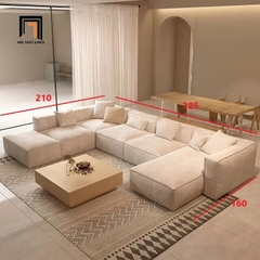 A3 Sofa Chữ U UT2 Woka Dài 3m25 Đẹp Cho Phòng Khách