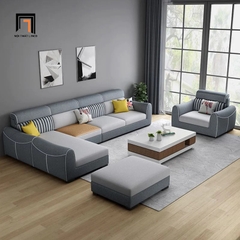I2 Bộ ghế sofa phòng khách bọc vải KT7 Hady phối màu hiện đại
