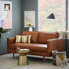 H4 Ghế sofa đơn da giả sang trọng DT74 Roderic cho văn phòng
