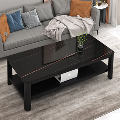 D1 Bàn trà mặt đá ceramic xám BSF12 Cofinn cao cấp 1m x 50 gia đình