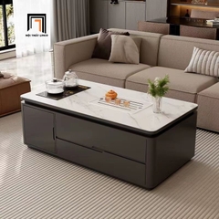 E3 Bàn sofa phòng khách chung cư BSF98 Altamont mặt đá 1m x 50