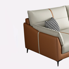 B5 Ghế sofa băng da giả BT192 Shawee 2m1 phòng khách chung cư