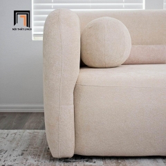 E1 Ghế sofa băng cong đẹp BT262 Utah dài 2m bọc vải nỉ mềm