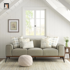 D2 Ghế sofa băng cao cấp BT177 Conley dài 2m1 da Pu sang trọng