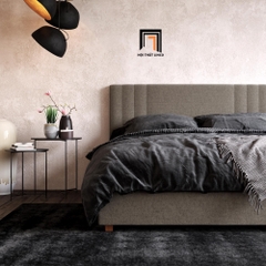E1 Giường ngủ kiểu dáng hiện đại GN17 Queer 1m6 x 2m cho căn hộ