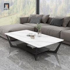 G5 Bàn sofa phòng khách đá chữ nhật BSF28 Mocshi 1m x 60 cao cấp