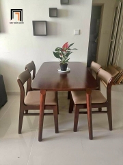 Set bàn ghế ăn nhỏ 15-KH4G10-B107 cho căn hộ chung cư hiện đại