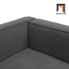 D5 Bộ ghế sofa góc chữ U phòng khách GT3 Kingee 2m5 x 1m6 giá rẻ