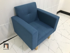 I1 Ghế sofa đơn văn phòng giá rẻ NS02 màu xanh dương nhỏ gọn