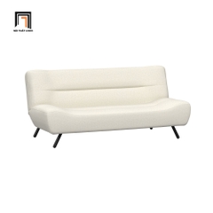 B1 Ghế sofa giường xinh xắn GB13 Finn vải nỉ 1m8 màu trắng kem
