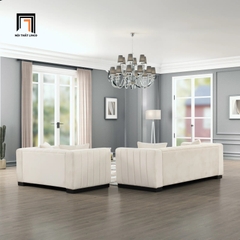 K2 Bộ ghế sofa phòng khách đẹp KT121 Peggy màu trắng kem
