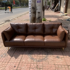 B1 Ghế sofa băng da sang trọng BT96 Foia 2m cho chung cư