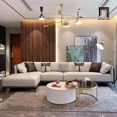 D2 Ghế sofa băng sang trọng BT301 Morelia 2m4 da Pu cho gia đình