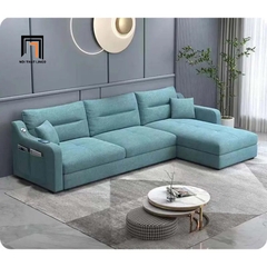 C5 Bộ ghế sofa góc giá rẻ GT53 Kles 2m4 x 1m6 căn hộ chung cư