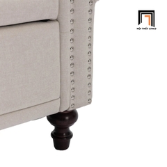 A1 Sofa chờ cao cấp SB50 Gowran 1m6 giật nút sang trọng cho sảnh lễ tân