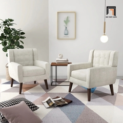F3 Ghế sofa đơn gia đình vải nỉ DT96 Uixe màu xanh dương