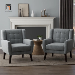 F3 Ghế sofa đơn gia đình vải nỉ DT96 Uixe màu xanh dương