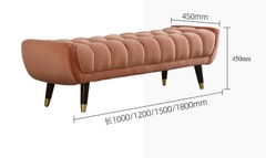 K1 Ghế đôn sofa dài 1m6 SB32 Pine chia múi đẹp, bền và tiện nghi