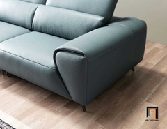 D1 Ghế sofa băng sang trọng BHQ42 Ponzo 2m5 da chống mực
