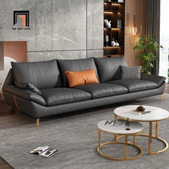 C3 Ghế sofa băng sang trọng BT83 Maxky 2m3 da công nghiệp