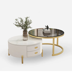 G1 Cặp bàn sofa đôi xinh xắn BSF3 Como cho căn hộ chung cư