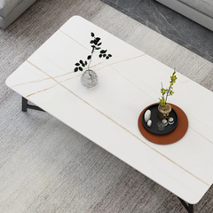 N2 Bàn sofa mặt đá chữ nhật hiện đại BSF4 Lenge 1m1 x 55 sang trọng